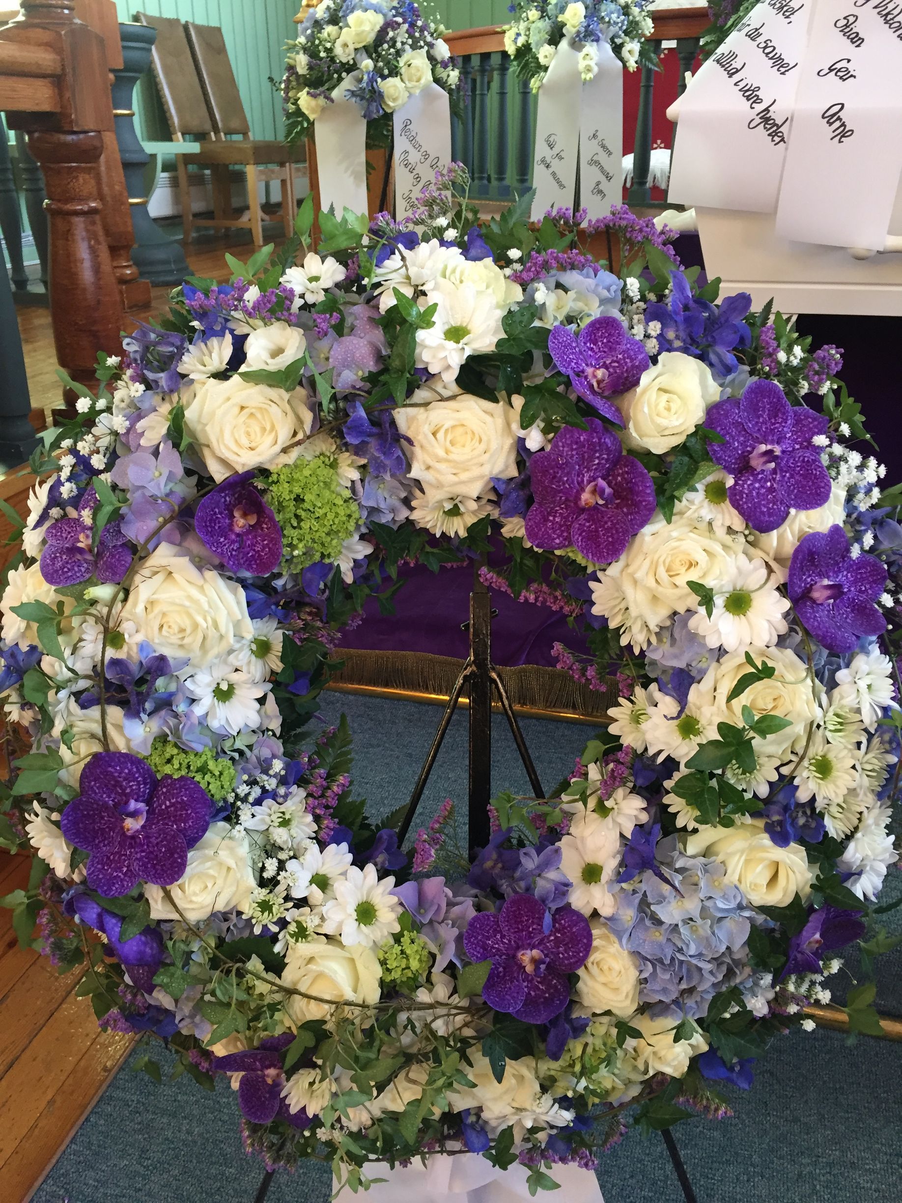 Bryllupsbukett i lyse pasteller