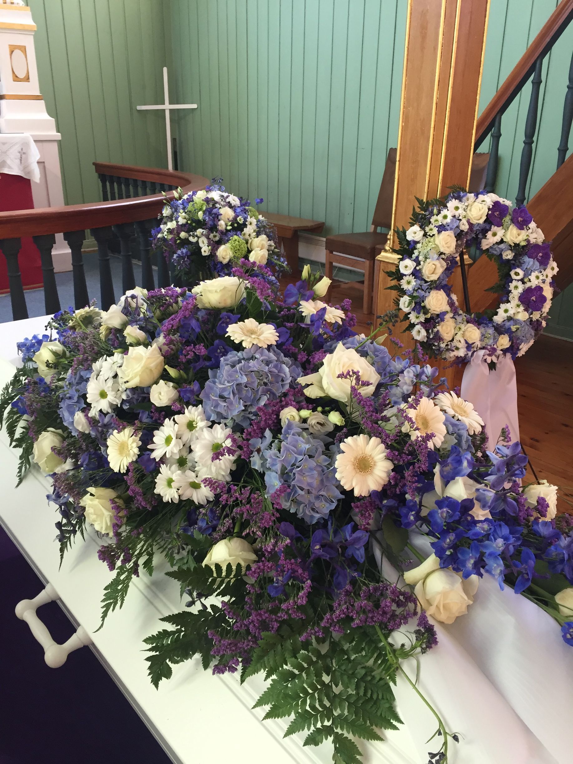 Brudebukett med romantisk fargepalett